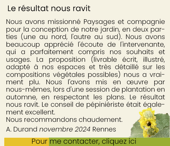 Aménagement jardin vivant rennes