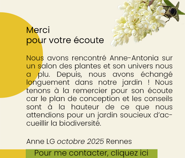 Conception jardin biodiversité jardin naturel rennes chantepie nouvoitou bourgbarré corps-nuds domloup cesson sévigné